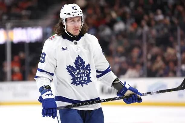 Tyler Bertuzzi of the Toronto Maple Leafs