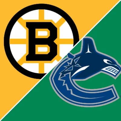 Bruins and Canucks logo