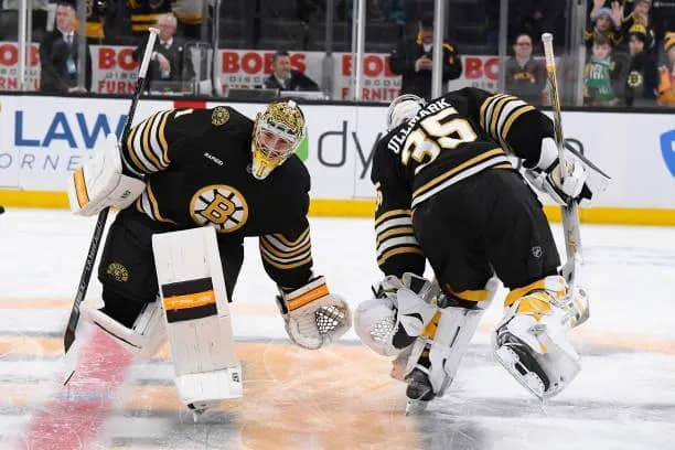 Jeremy Swayman and Linus Ullmark