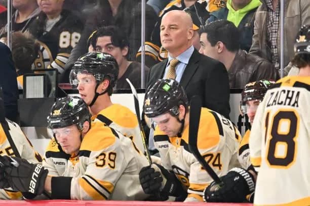 Jim Montgomery and Bruins