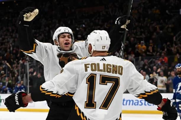 Nick Foligno and Taylor Hall