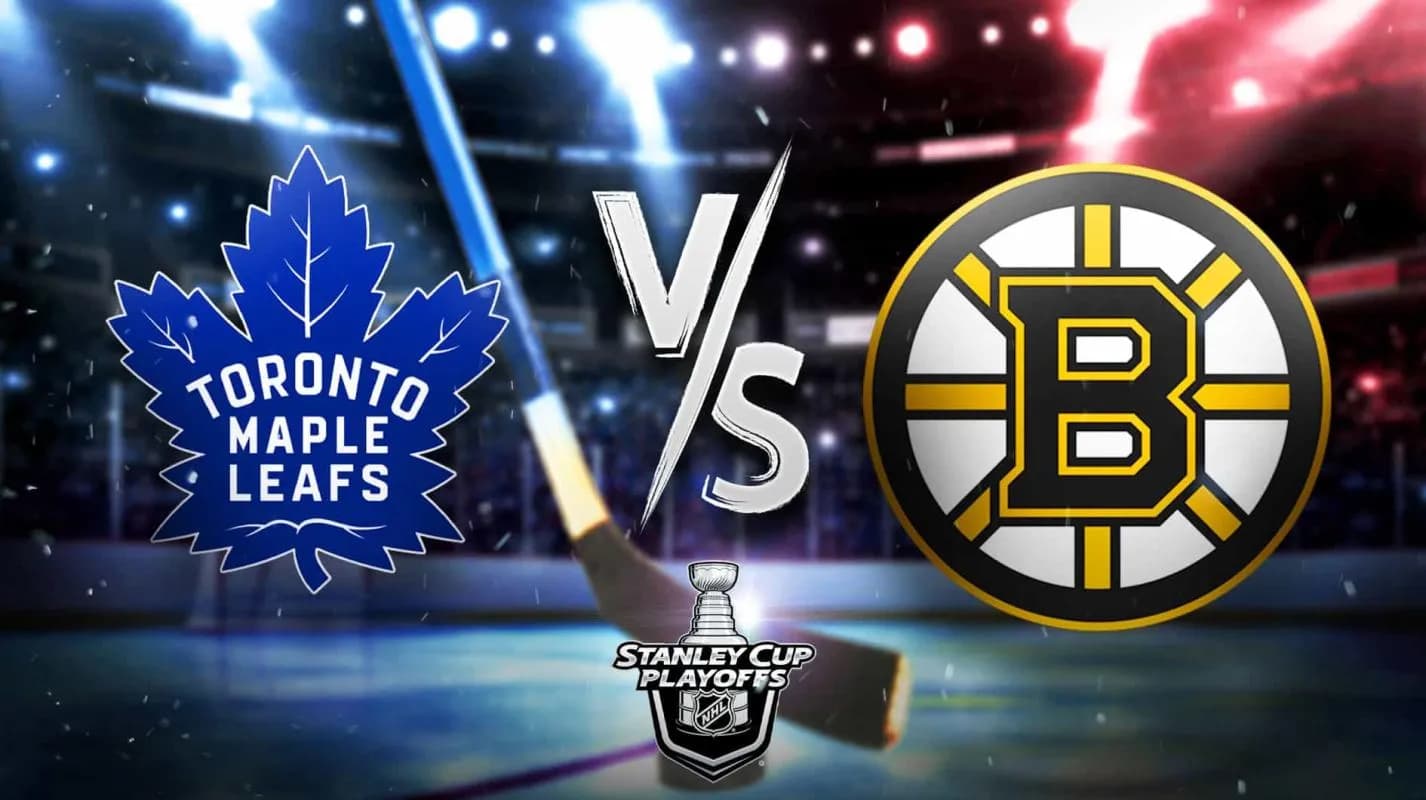 Boston Bruins and Toronto Maple Leafs logo