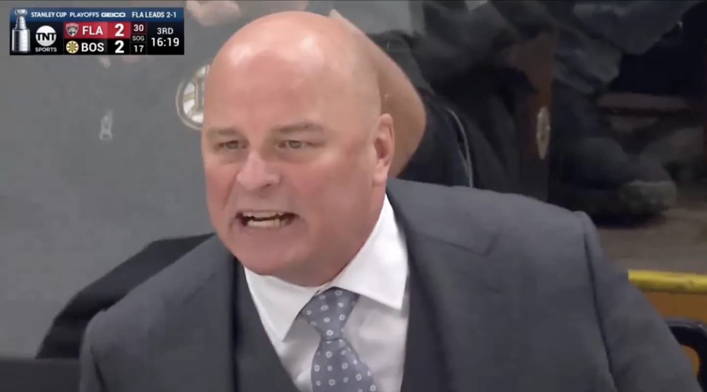 Jim Montgomery furious with NHL refs