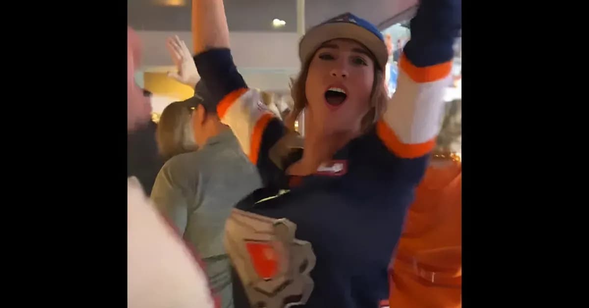 Viral Oilers fan Kate