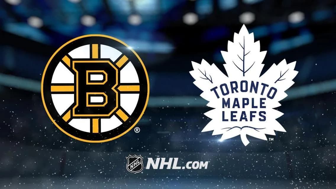 Boston Bruins and Toronto Maple Leafs logo