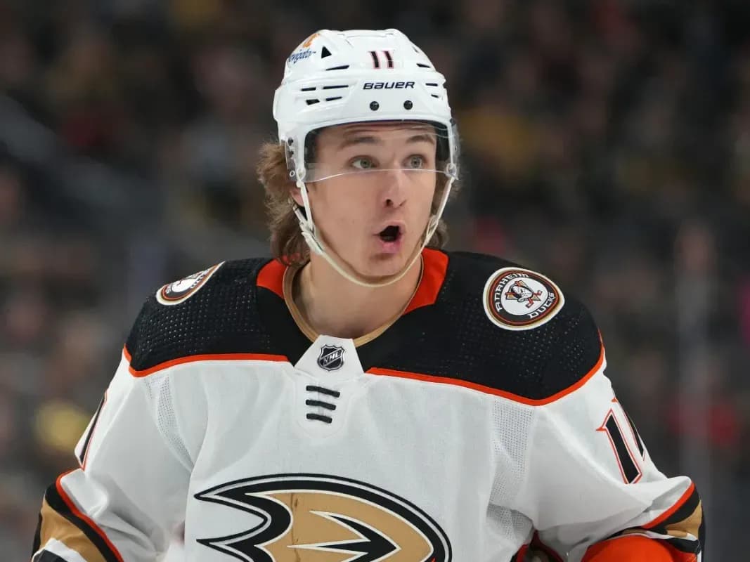 Ducks center Trevor Zegras