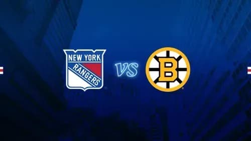 Boston Bruins and New York Rangers logo