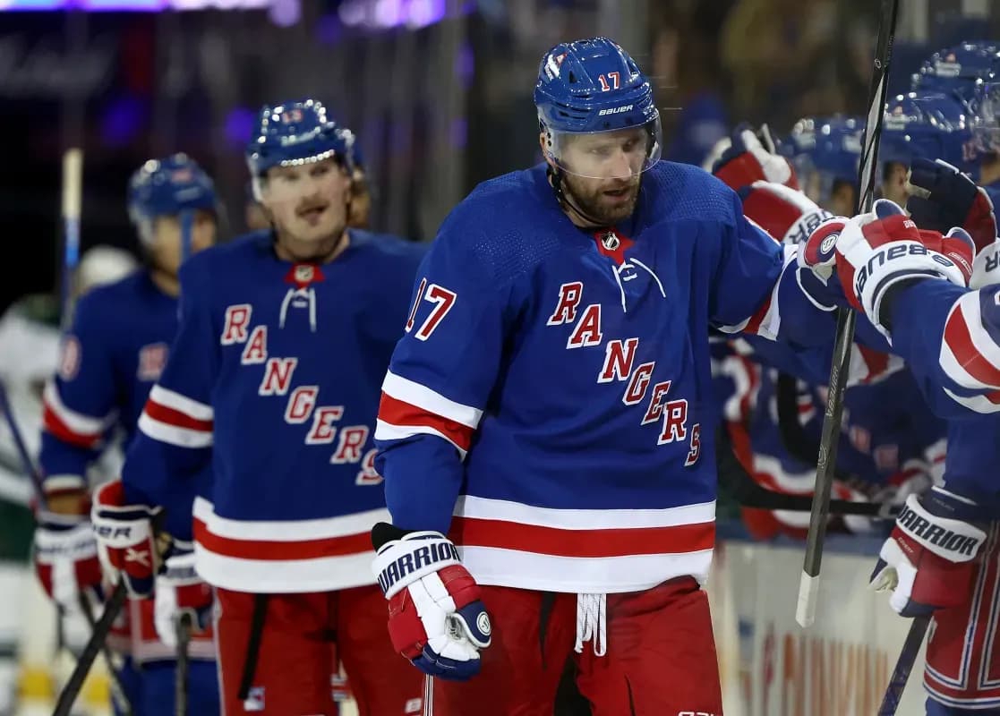 Former New York Rangers Blake Wheeler