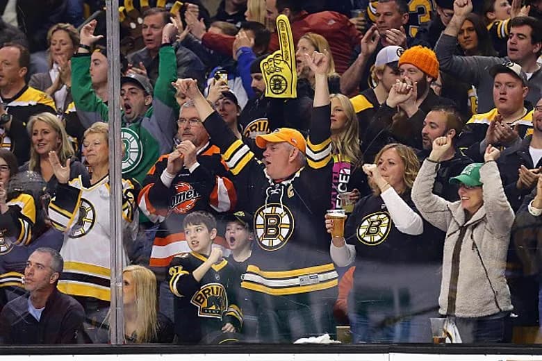 Boston Bruins fans