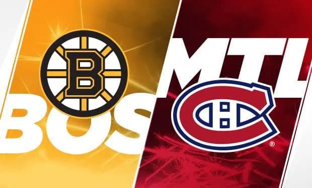 Boston Bruins and Montreal Canadiens logo