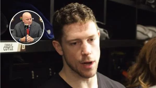 Charlie Coyle and Jim Montgomery