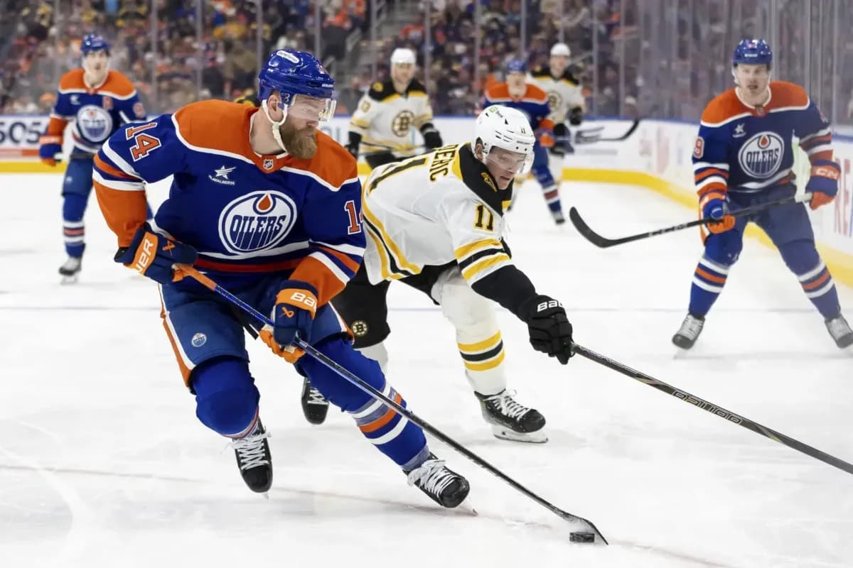 Bruins vs Oilers