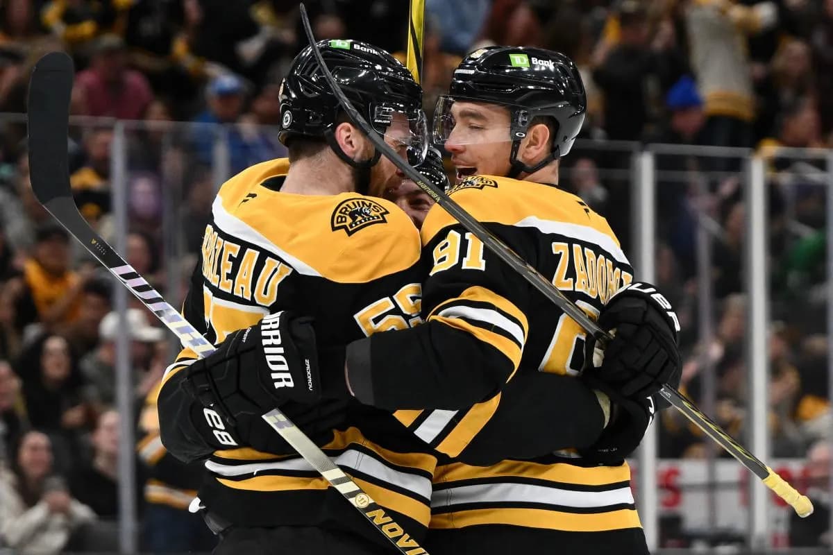 Justin Brazeau celebrating