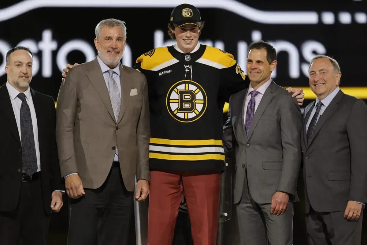 Dean Letourneau and the Bruins