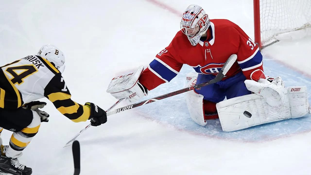 Boston Bruins and Montreal Canadiens