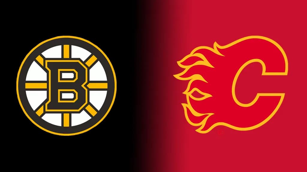 Boston Bruins and Calgary Flames