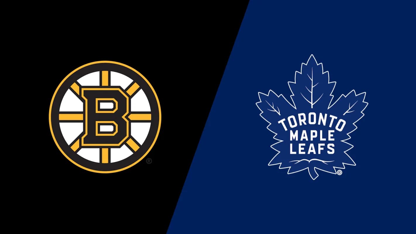 Bruins and Leafs logo