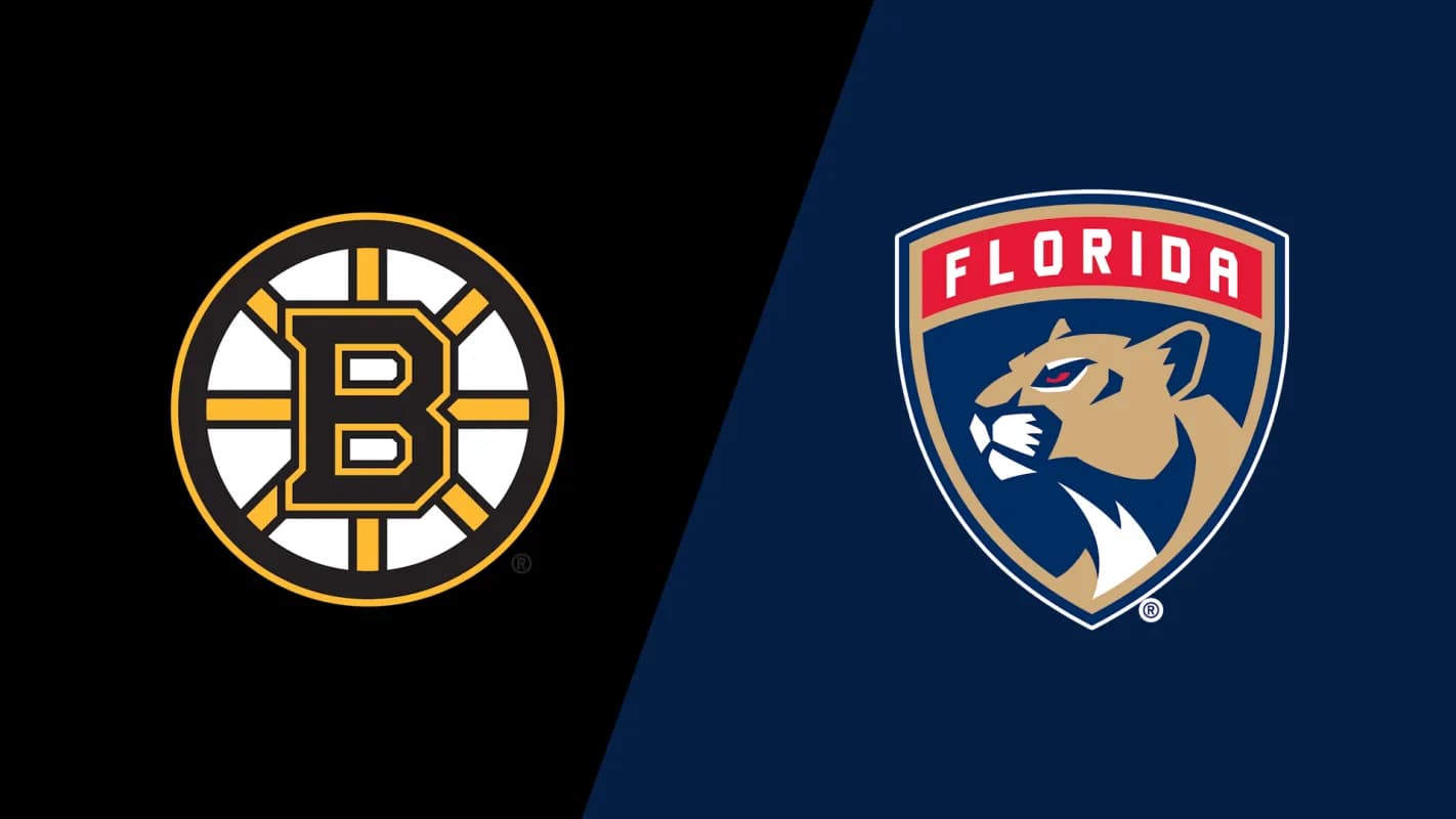 Bruins and Panthers logo