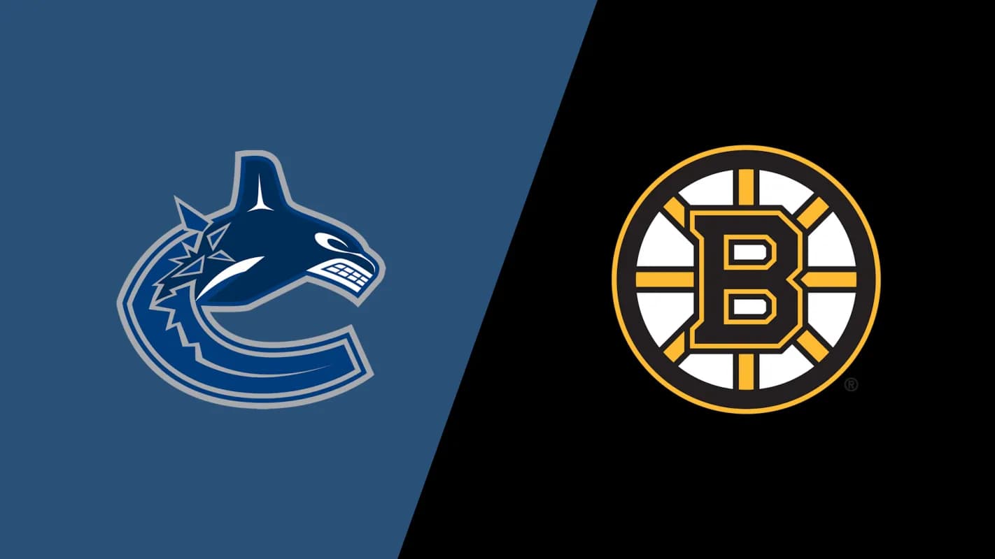 Bruins and Canucks logo