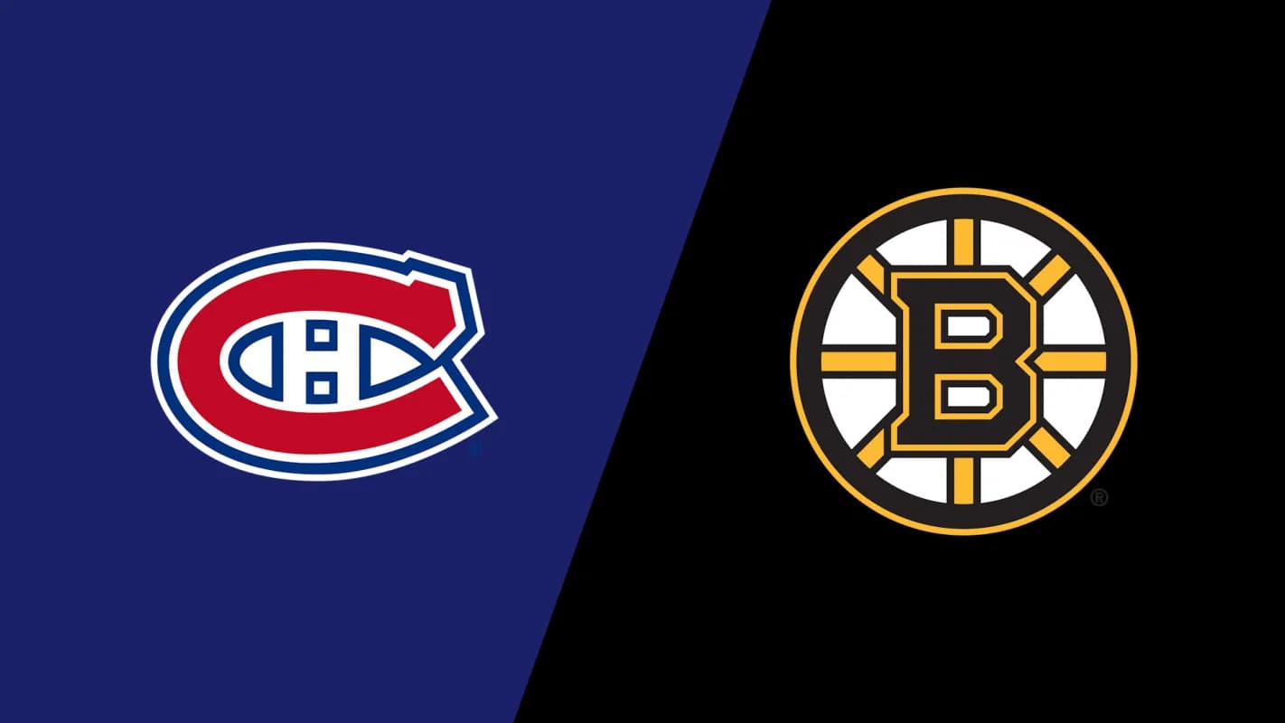 Bruins and Canadiens logo