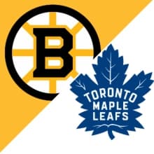 Boston Bruins and Toronto Maple Leafs logo