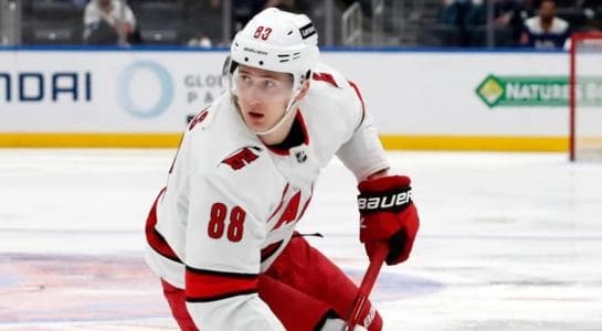 Hurricanes forward Martin Necas