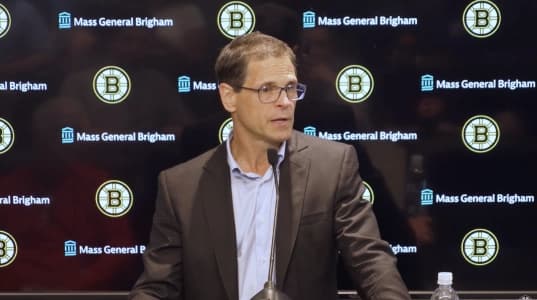 Boston Bruins GM Don Sweeney