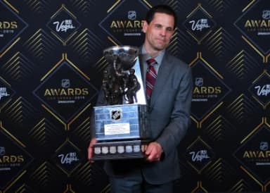 Boston Bruins General Manager Don Sweeney was named NHL General Manager of the year during the 2019 NHL Awards at Mandalay Bay.