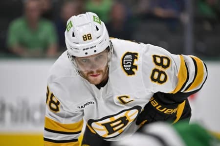 Boston Bruins right wing David Pastrnak (88)
