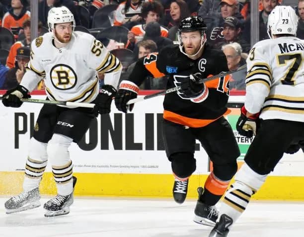Bruins vs Flyers