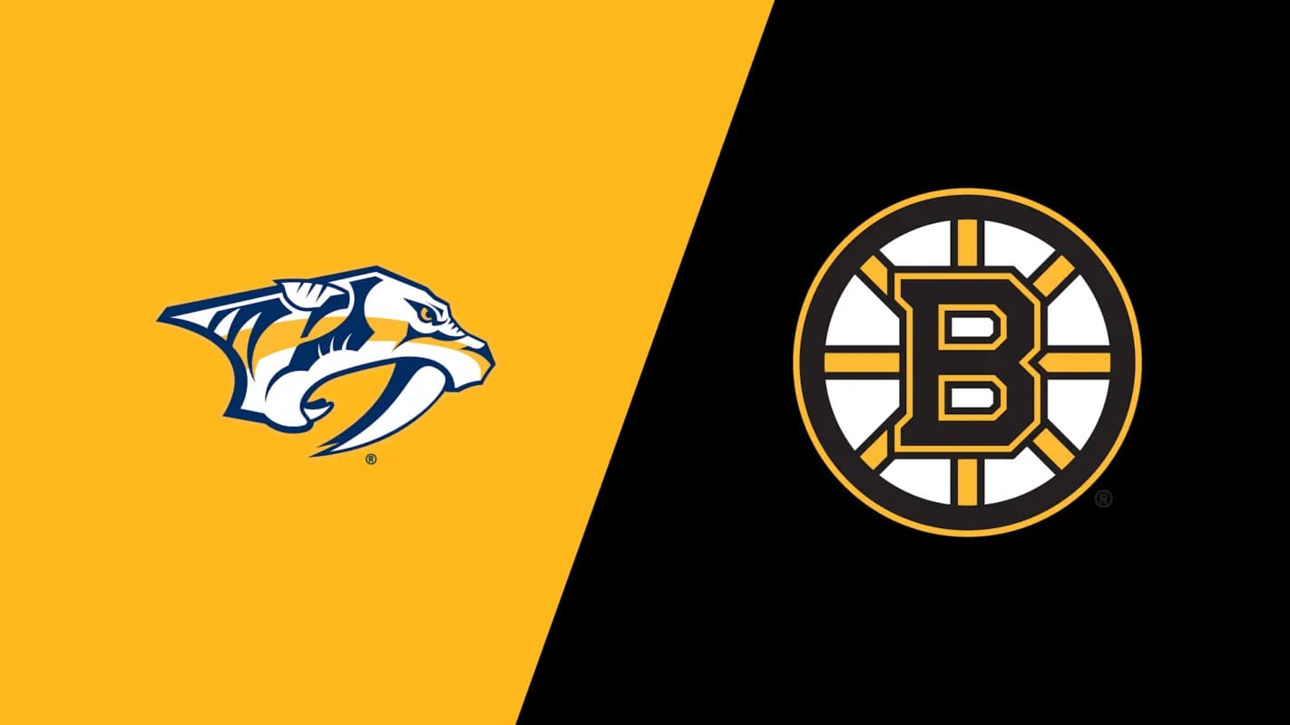 Bruins and Predators logo