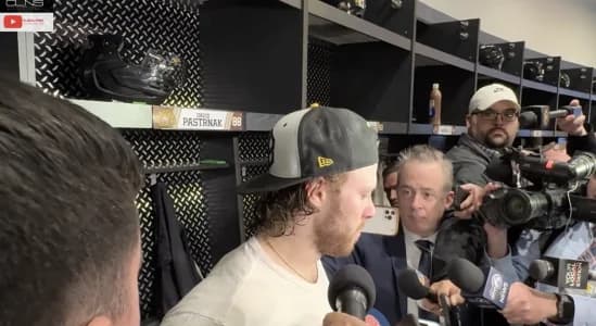 What Pastrnak told Hagens is already turning heads across the NHL